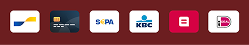 Betaalmethodes: Visa, Mastercard, iDEAL, Bancontact, PayPal